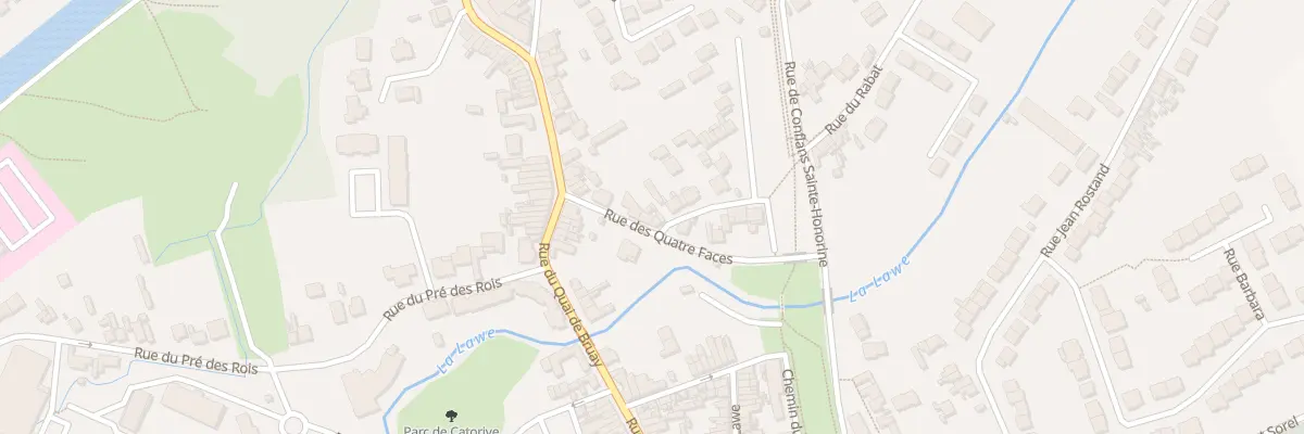 Plan du 59 Rue des 4 Faces à Béthune
