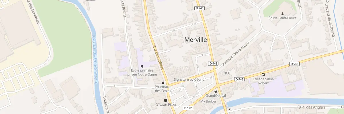 Plan du 14 Rue des Pretres à Merville