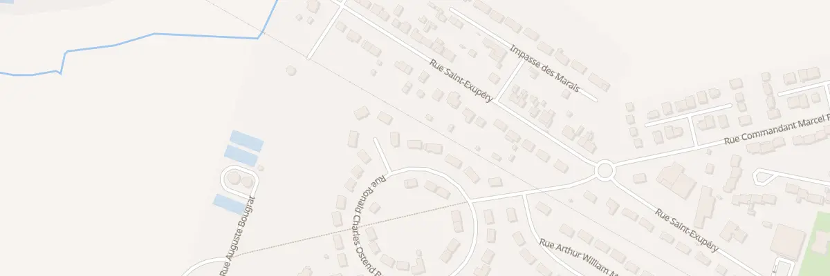 Plan du 10 Rue Rco Beazer à Avord