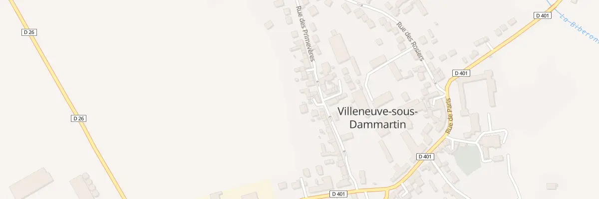 Plan du 35 Rue des Primevères à Villeneuve-sous-Dammartin