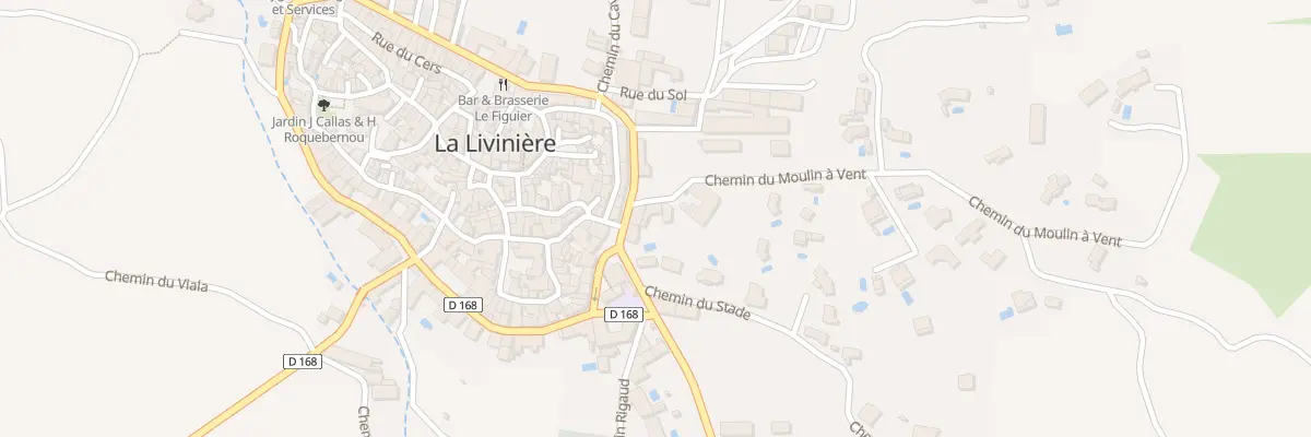 Plan du 2 Che du Moulin à Vent à La Livinière