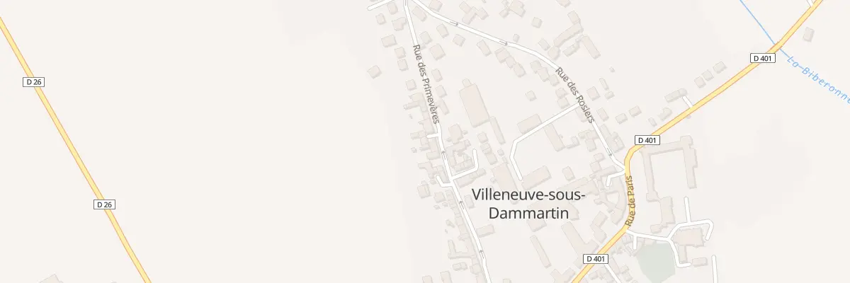 Plan du 3 Cour Victor Francard à Villeneuve-sous-Dammartin