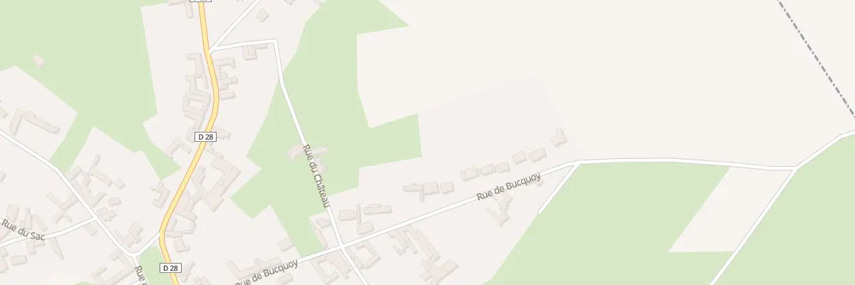 Plan du 9A Rue de Bucquoy à Hébuterne