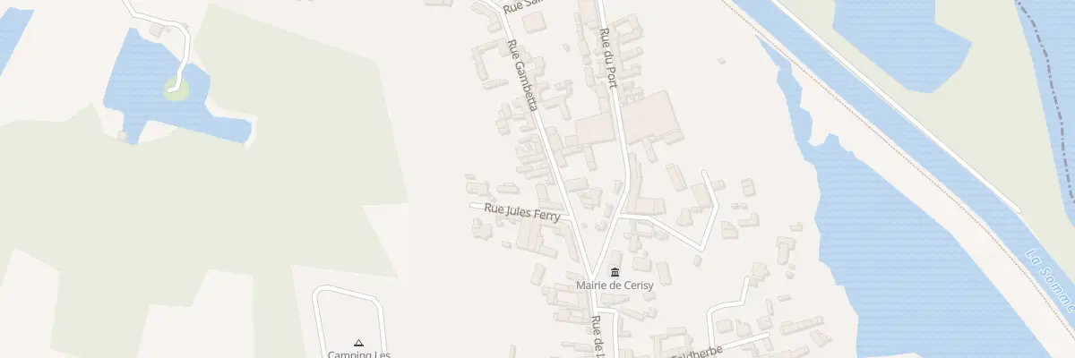 Plan du 3 Rue Gambetta à Cerisy
