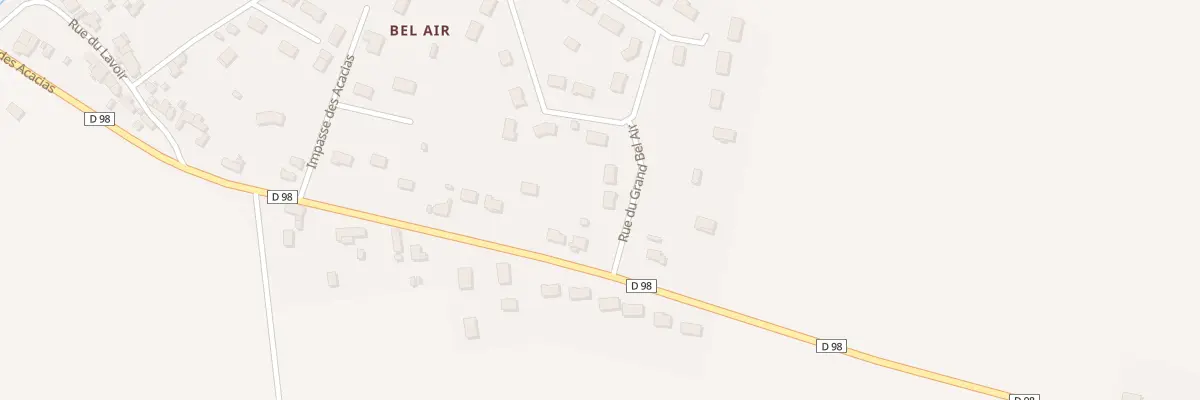 Plan du 1 Rue du Grand Bel Air à Farges-en-Septaine
