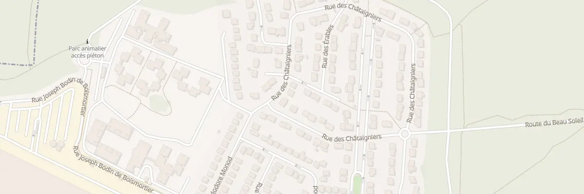 Plan du 6 Rue des Châtaigniers à Roissy-en-Brie
