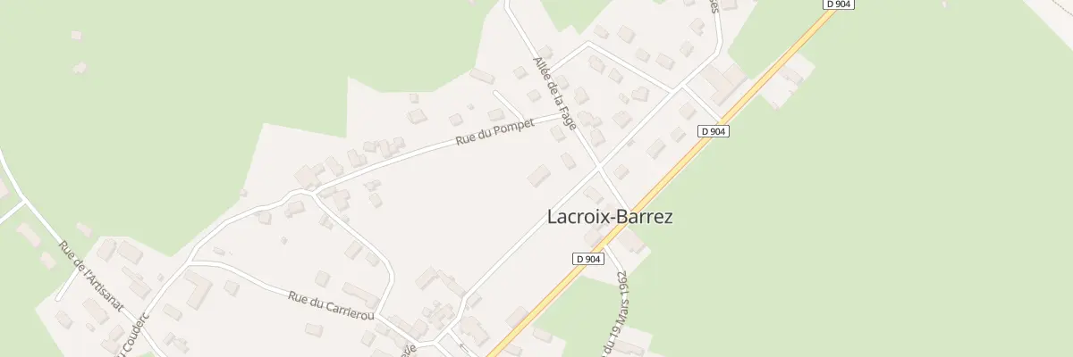 Plan du 5 Rue de l’Eglise à Lacroix-Barrez