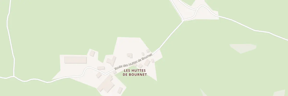 Plan du 14 Rte des Huttes de Bournet à Marcillat-en-Combraille