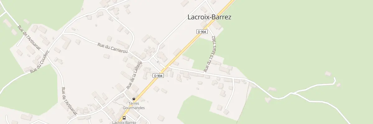 Plan du 5039 Lacroix à Lacroix-Barrez