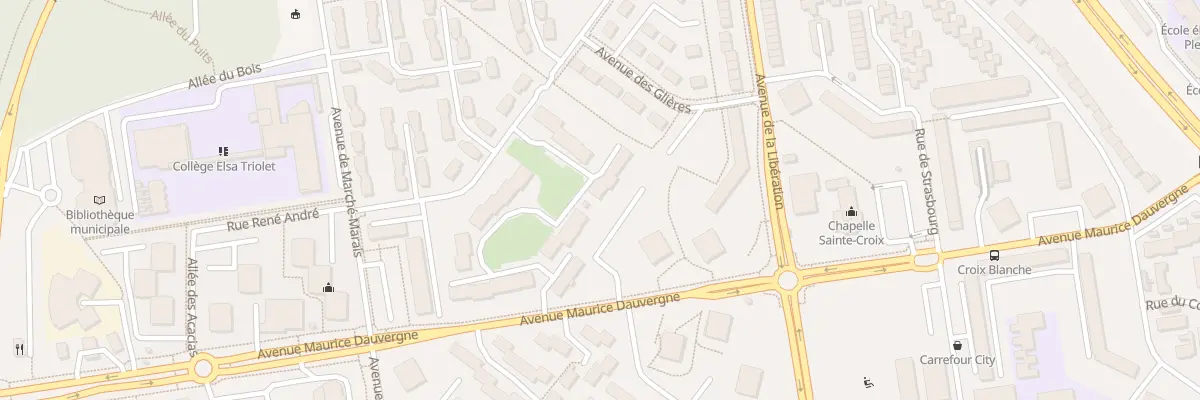 Plan du 396 All de la Bergerie au Mée-sur-Seine