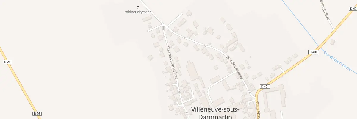 Plan du 48 Rue des Primevères à Villeneuve-sous-Dammartin