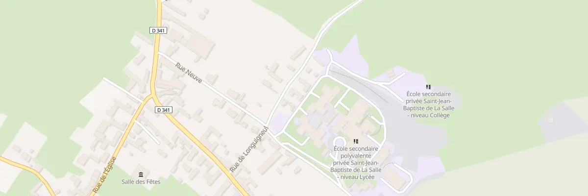 Plan du 4 Rue de Longuigneul à Camblain-l’Abbé