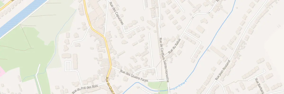 Plan du 67 Rue des 4 Faces à Béthune