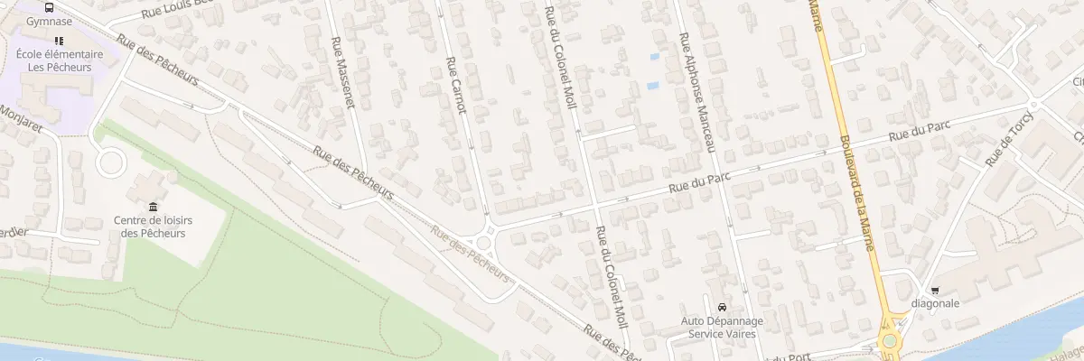 Plan du 64 Rue du Parc à Vaires-sur-Marne