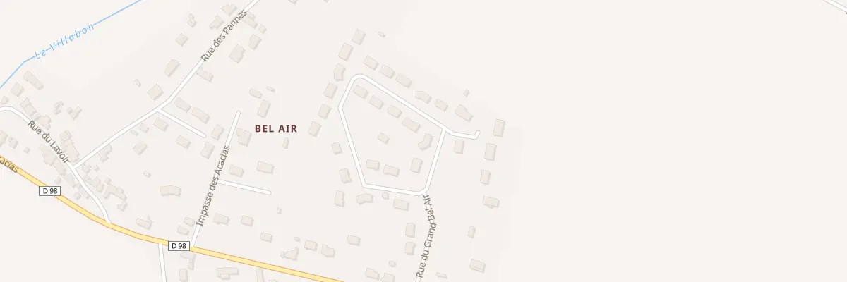 Plan du 26 Rue du Grand Bel Air à Farges-en-Septaine