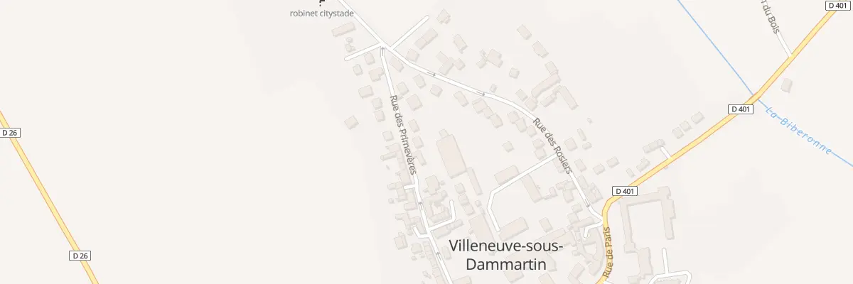 Plan du 46 Rue des Primevères à Villeneuve-sous-Dammartin