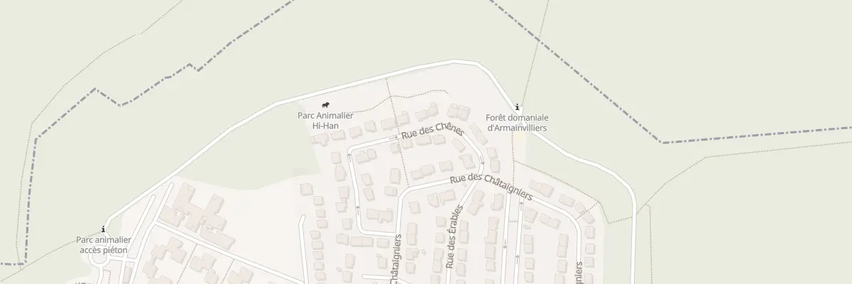 Plan du 18 Rue des Chênes à Roissy-en-Brie