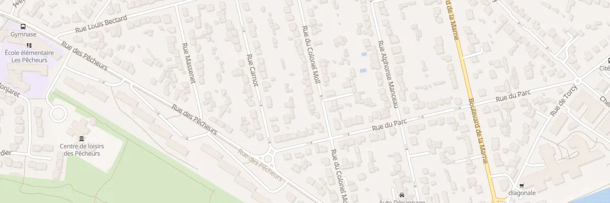 Plan du 82 Rue du Colonel Moll à Vaires-sur-Marne