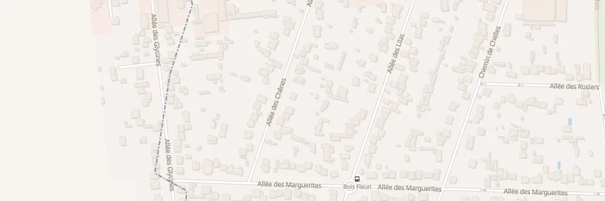 Plan du 29 All des Chênes à Claye-Souilly