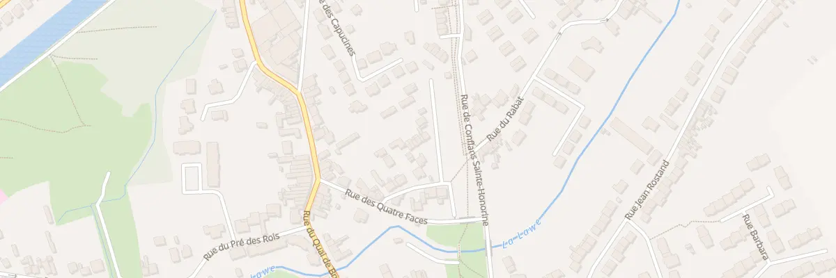 Plan du 63 Rue des 4 Faces à Béthune
