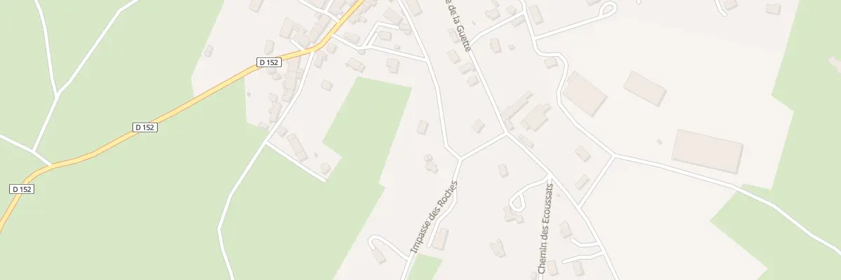 Plan du 81 Che des Roches à Villebret