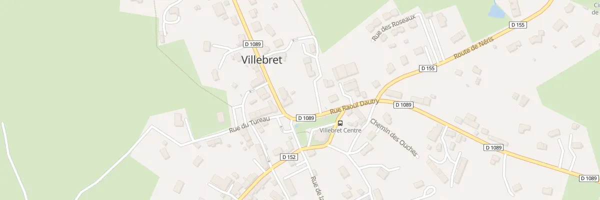 Plan du 535 Rue Raoul Dautry à Villebret