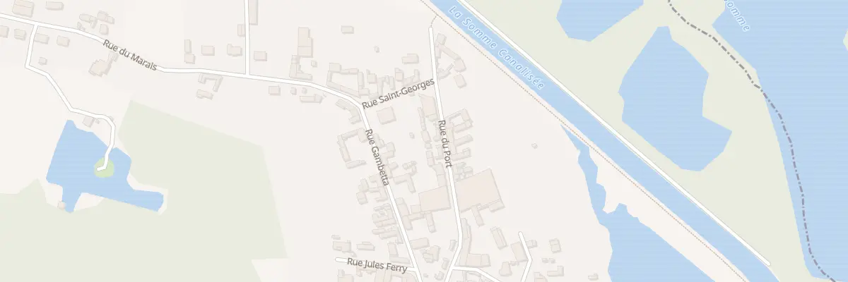 Plan du 9 Rue du Port à Cerisy