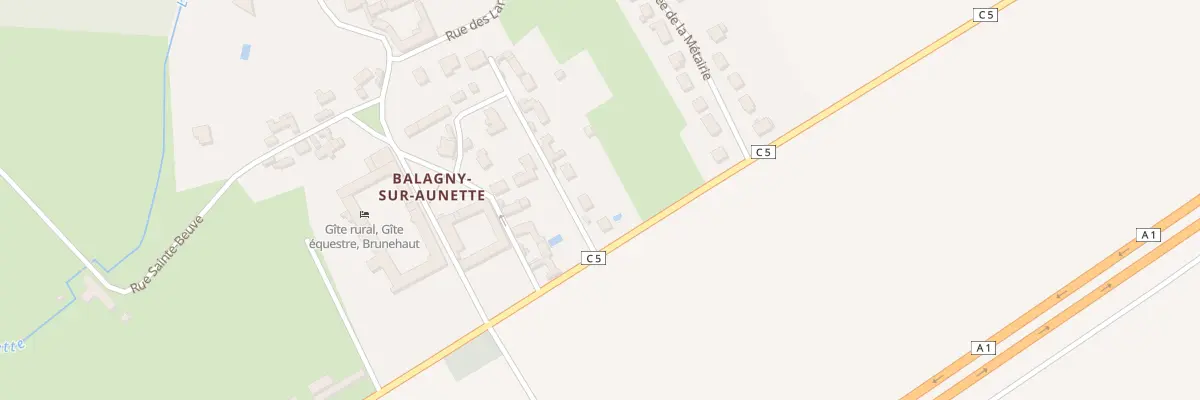 Plan du 11 Rue Verte à Chamant