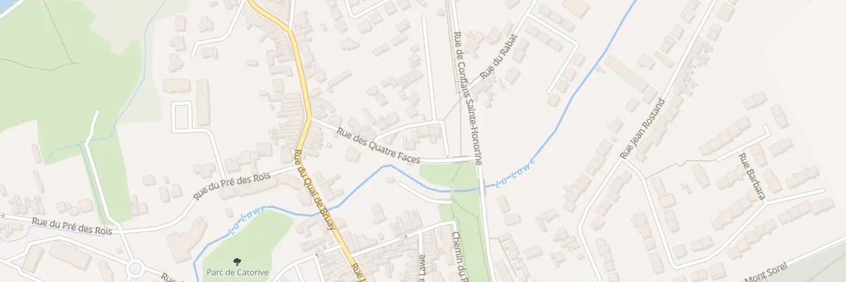 Plan du 60 Rue des 4 Faces à Béthune