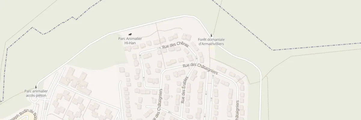 Plan du 19 Rue des Châtaigniers à Roissy-en-Brie