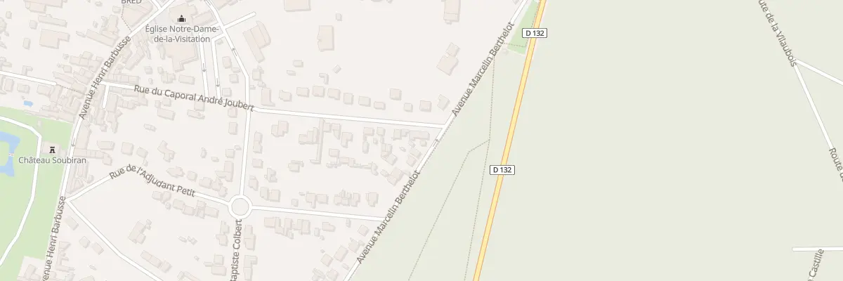 Plan du 370 Rue du Caporal Joubert à Dammarie-les-Lys