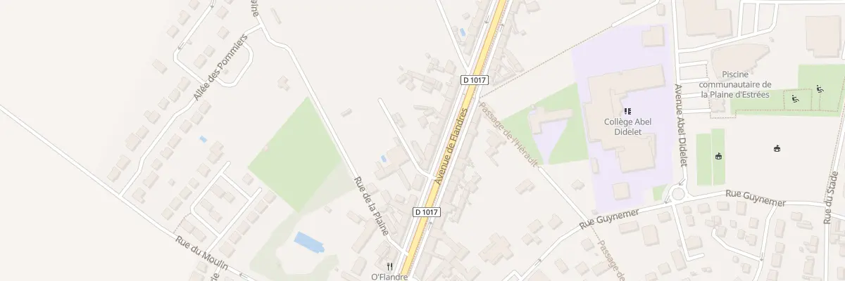 Plan du 113 Av de Flandres à Estrées-Saint-Denis