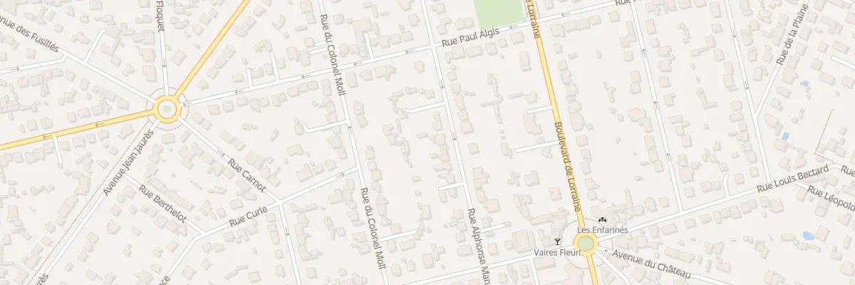 Plan du 48 Rue Alphonse Manceau à Vaires-sur-Marne