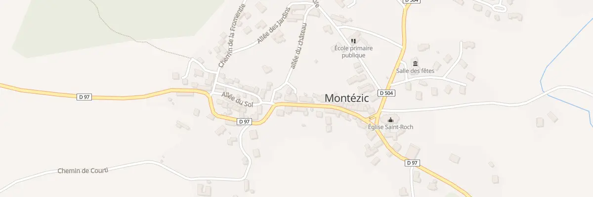 Plan du 24 Rue Principale à Montézic