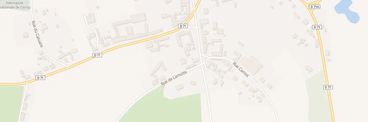 Plan du 2 Rue de Lamotte à Cerisy