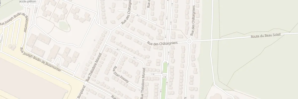 Plan du 61 Rue des Châtaigniers à Roissy-en-Brie
