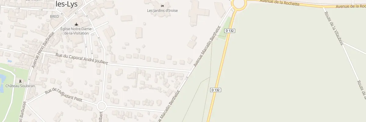 Plan du 365 Rue du Caporal Joubert à Dammarie-les-Lys