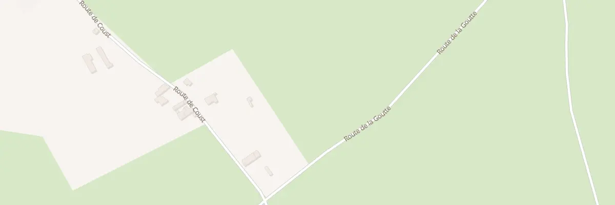 Plan du 2 Rte de Coust à Braize