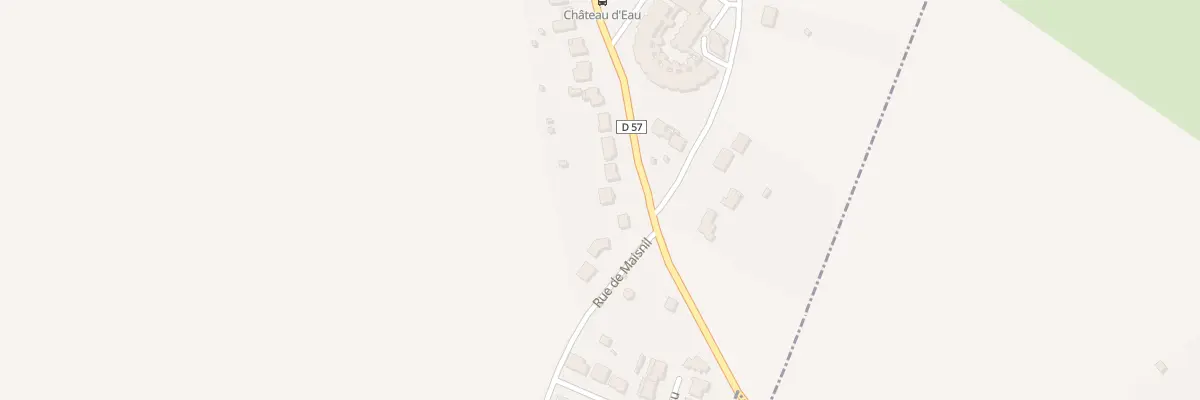 Plan du 60 Rue de Villers au Bois à Servins