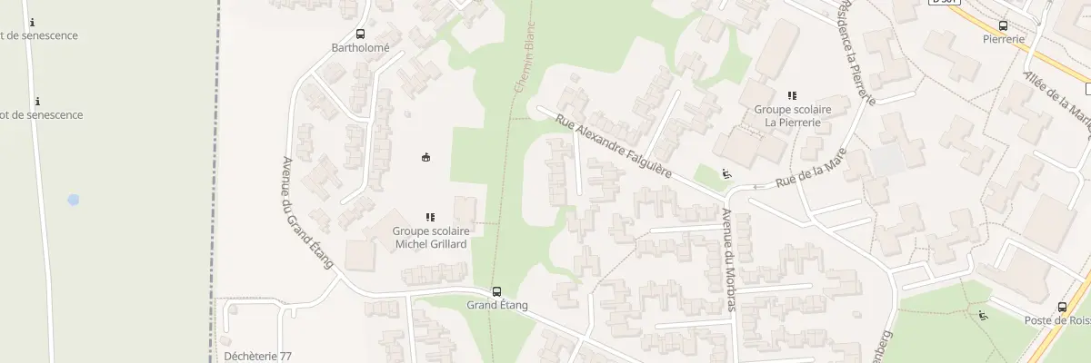 Plan du 5 Sq Antoine Bourdelle à Roissy-en-Brie