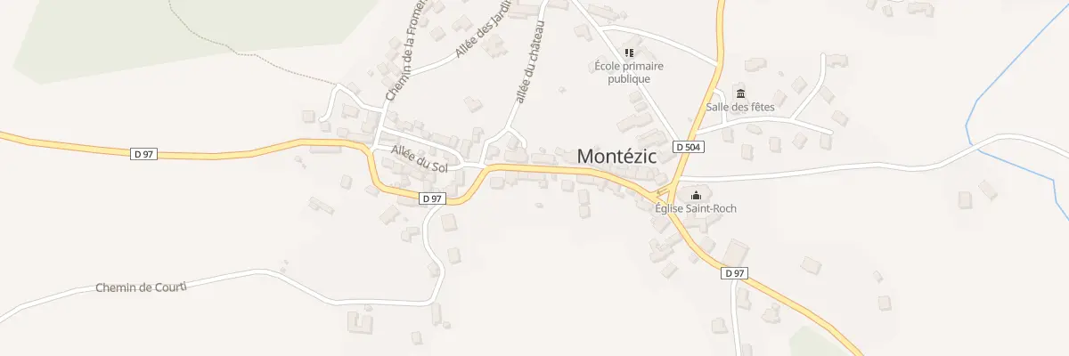 Plan du 19 Rue Principale à Montézic