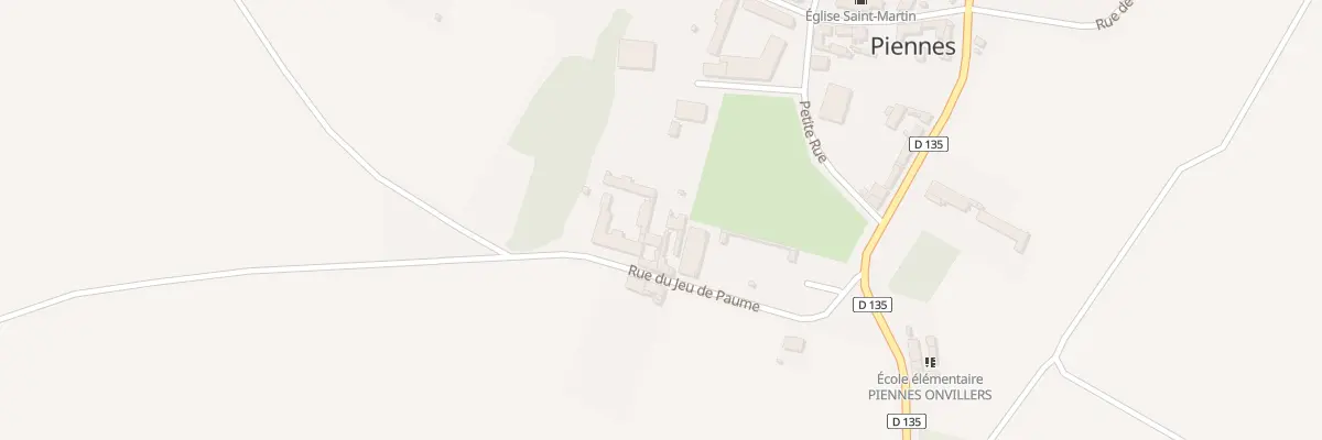 Plan du 4 Rue du Jeu de Paume à Piennes-Onvillers