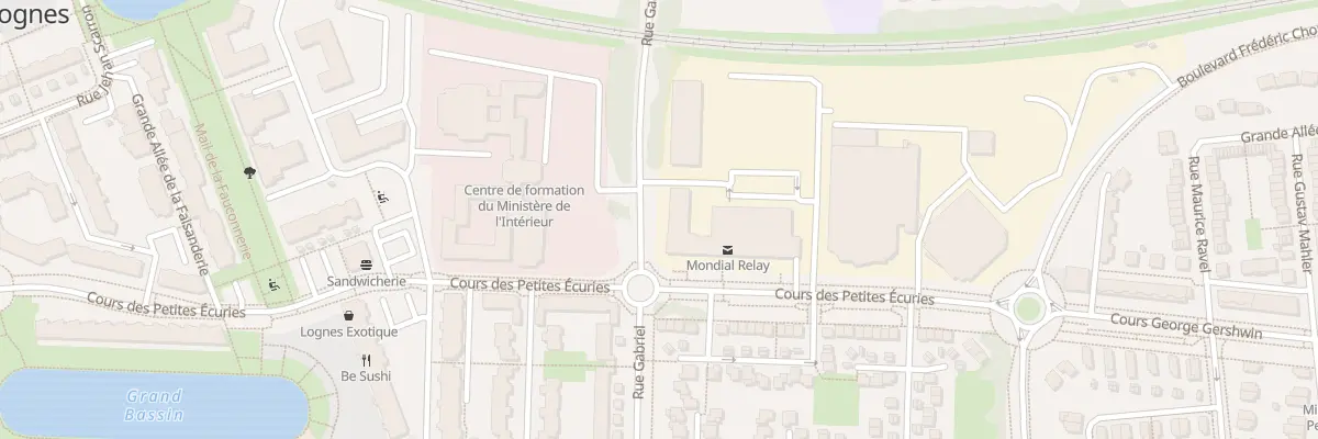 Plan du 89 Crs des Petites Ecuries à Lognes