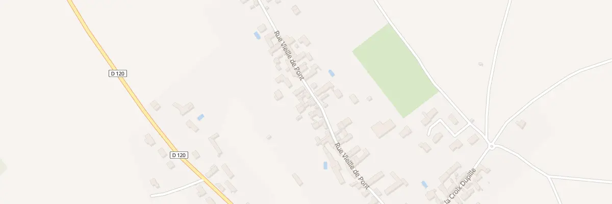 Plan du 24 Rue Vieille de Pont à Villers-Saint-Frambourg-Ognon