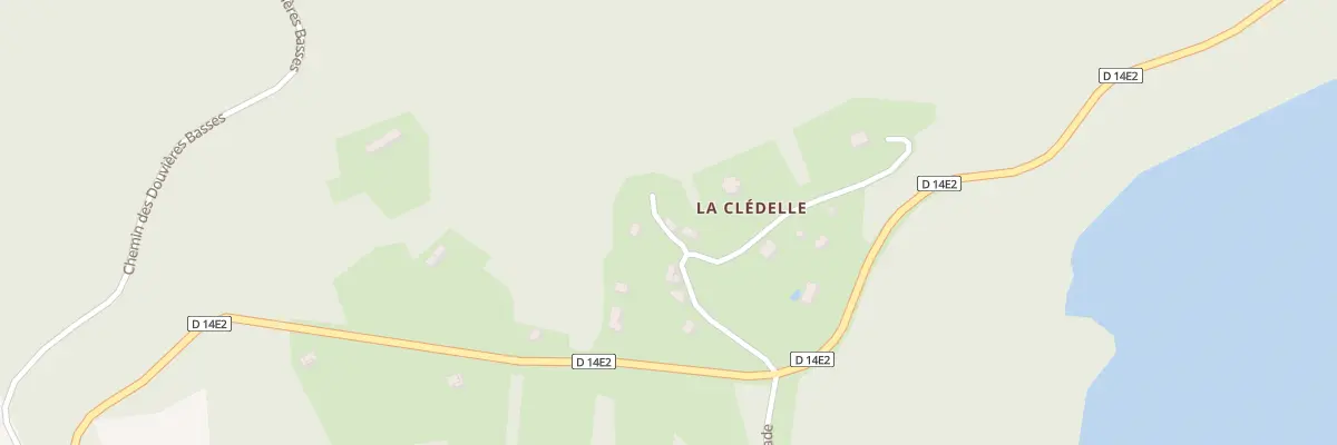 Plan du 6346 La Cledelle à La Salvetat-sur-Agout