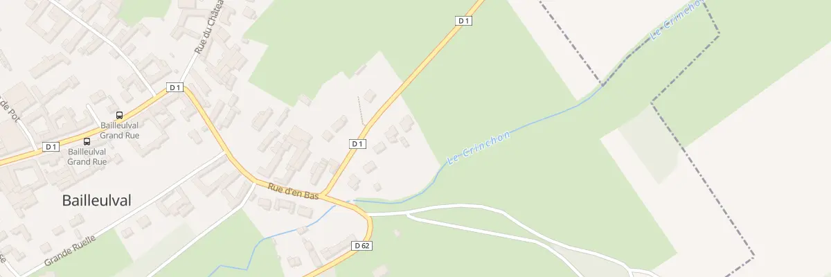Plan du 10 Rue de Basseux à Bailleulval