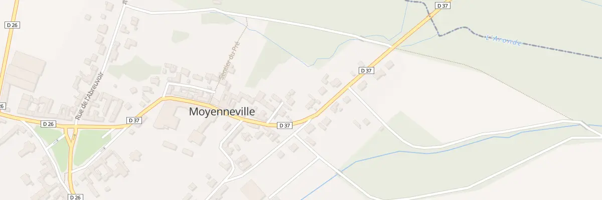 Plan du 307 Rue de Gournay à Moyenneville