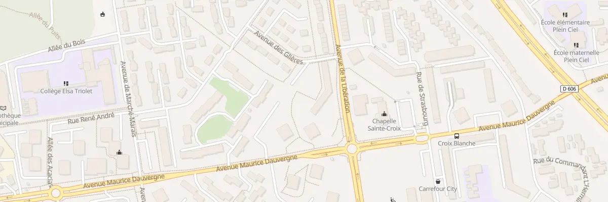 Plan du 545 Av de la Libération au Mée-sur-Seine