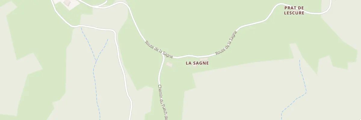 Plan du 5215 La Sagne à Florentin-la-Capelle