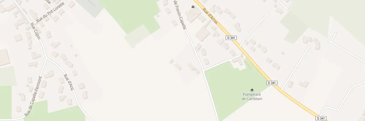 Plan du 38 Le Chem de Frevin à Camblain-l’Abbé